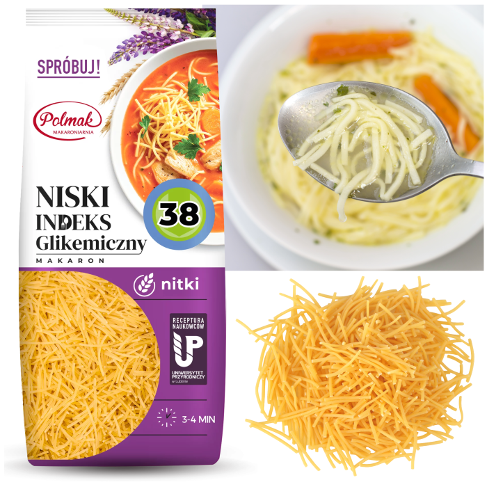 Makaron NITKI 250 g NIG 