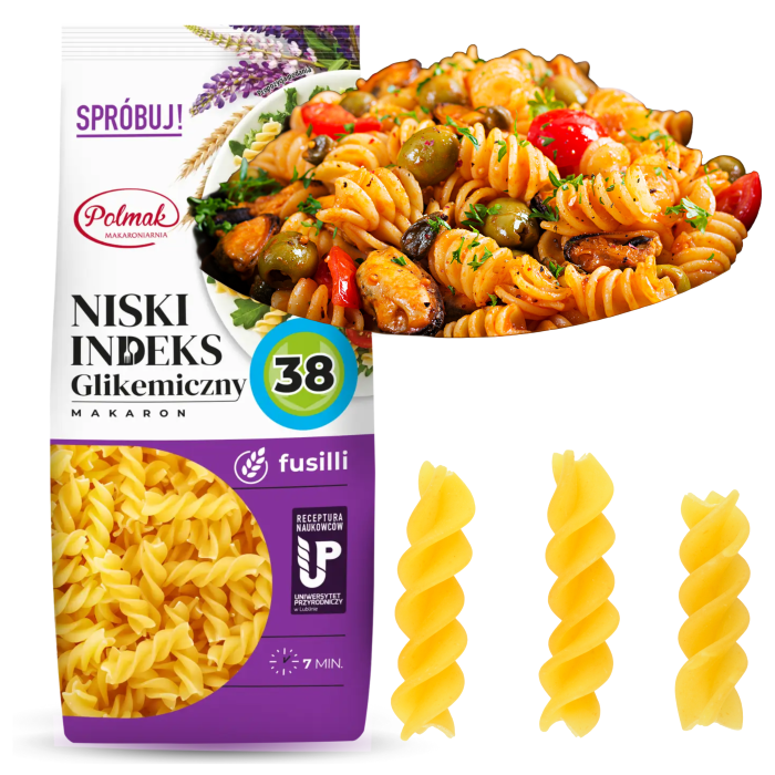 Makaron FUSILLI 250 g NIG