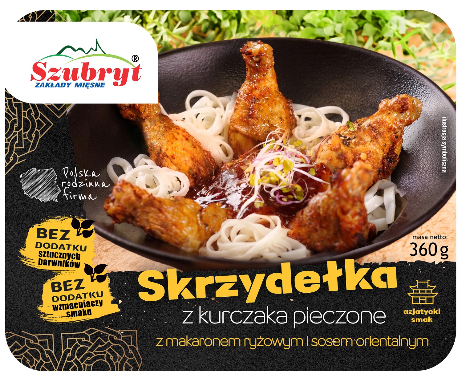 Skrzydełka z makaronem 360 g TACKA