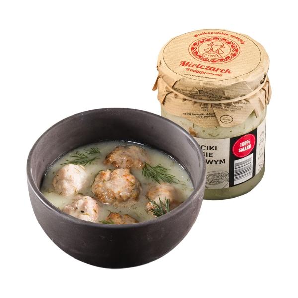 Pulpeciki w sosie koperkowym 490g Mielczarek