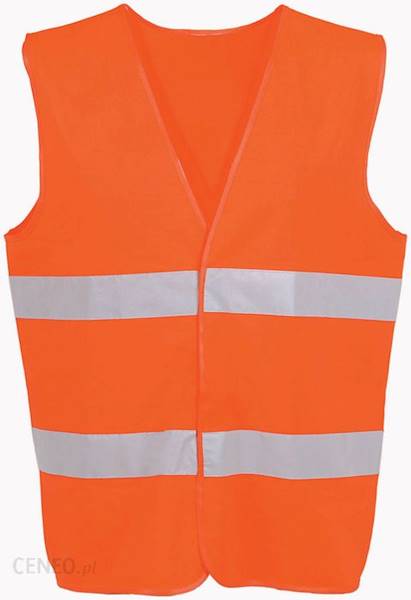 KOS-5P XL,XXL KAMIZELKA ODBLASKOWA POM.