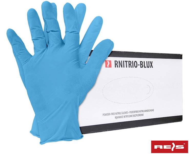 RĘKAWICE NITRYLOWE BLACK ROZM. M (100 szt.)