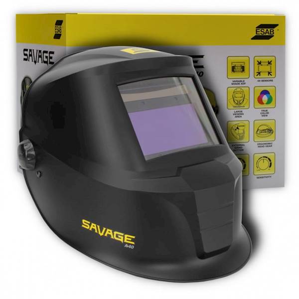 ESAB PRZYŁBICA SAVAGE A41 9-13 BLACK