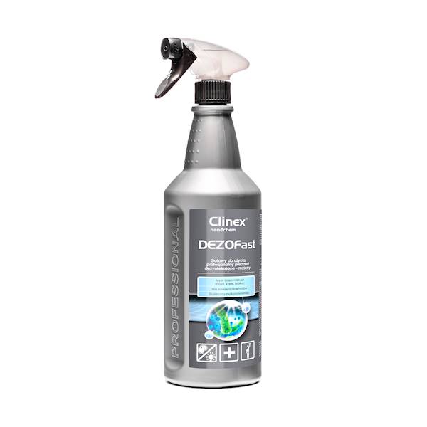 CLINEX DEZOFast 1L PŁYN DO DEZYNFEKCJI POW.