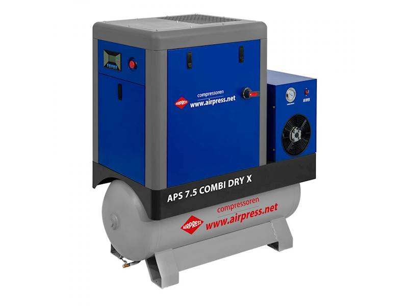 KOMPRESOR ŚRUBOWY APS 7,5 COMBI DRY X AIRPRESS
