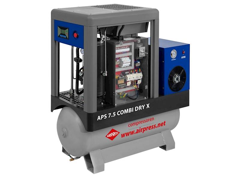 KOMPRESOR ŚRUBOWY APS 7,5 COMBI DRY X AIRPRESS
