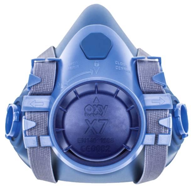 OXYPRO X7 PÓŁMASKA (SILIKON)