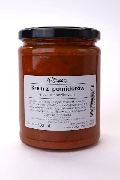 ZUPA KREM Z POMIDORÓW Z PESTO 500ML