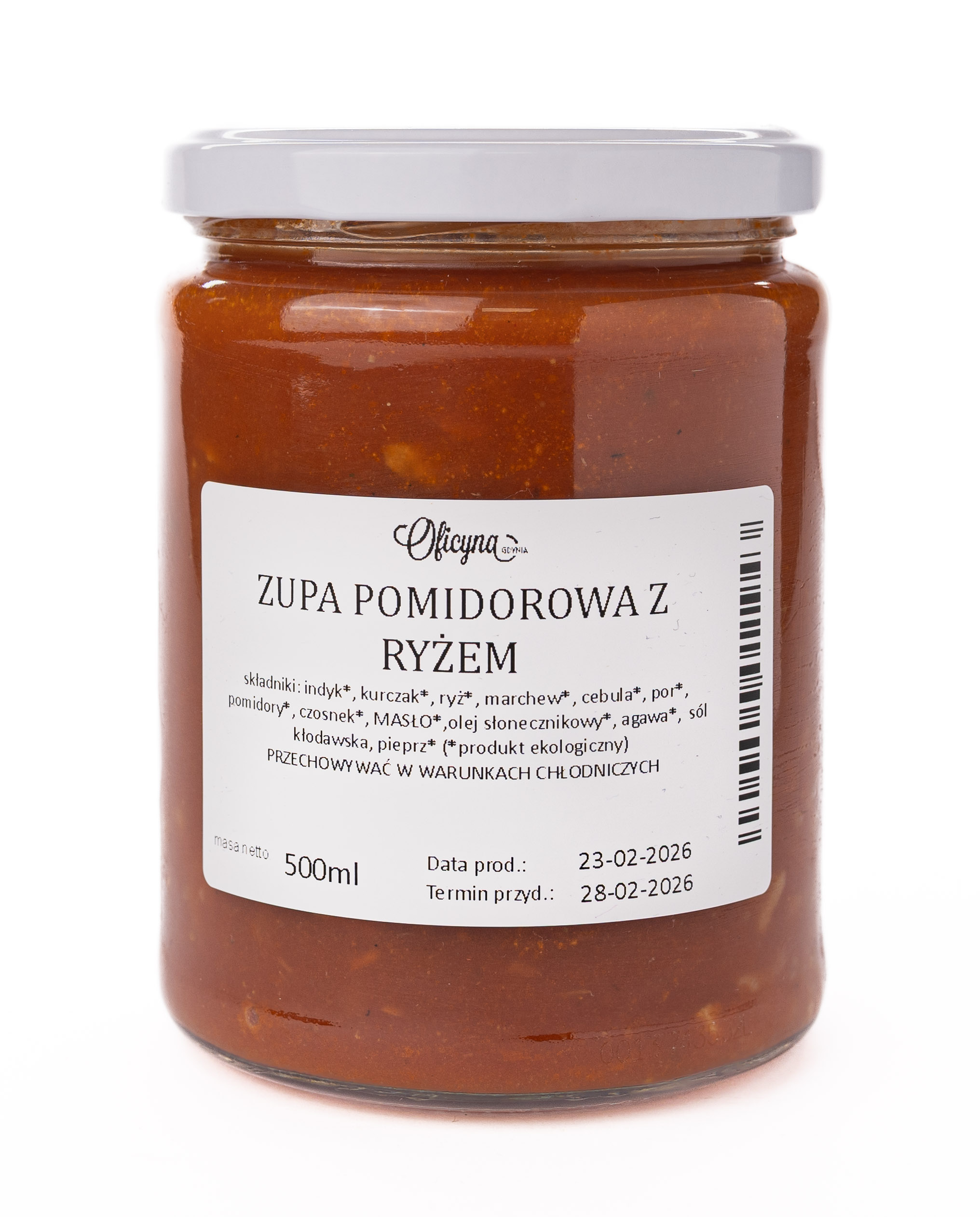 ZUPA POMIDOROWA Z RYŻEM 