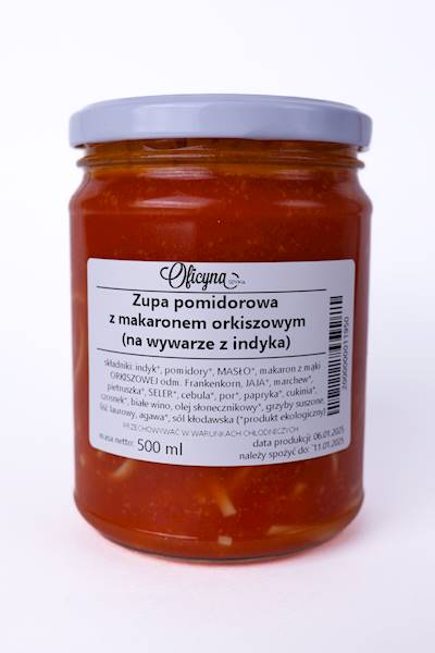 ZUPA POMIDOROWA Z MAKARONEM 500ML