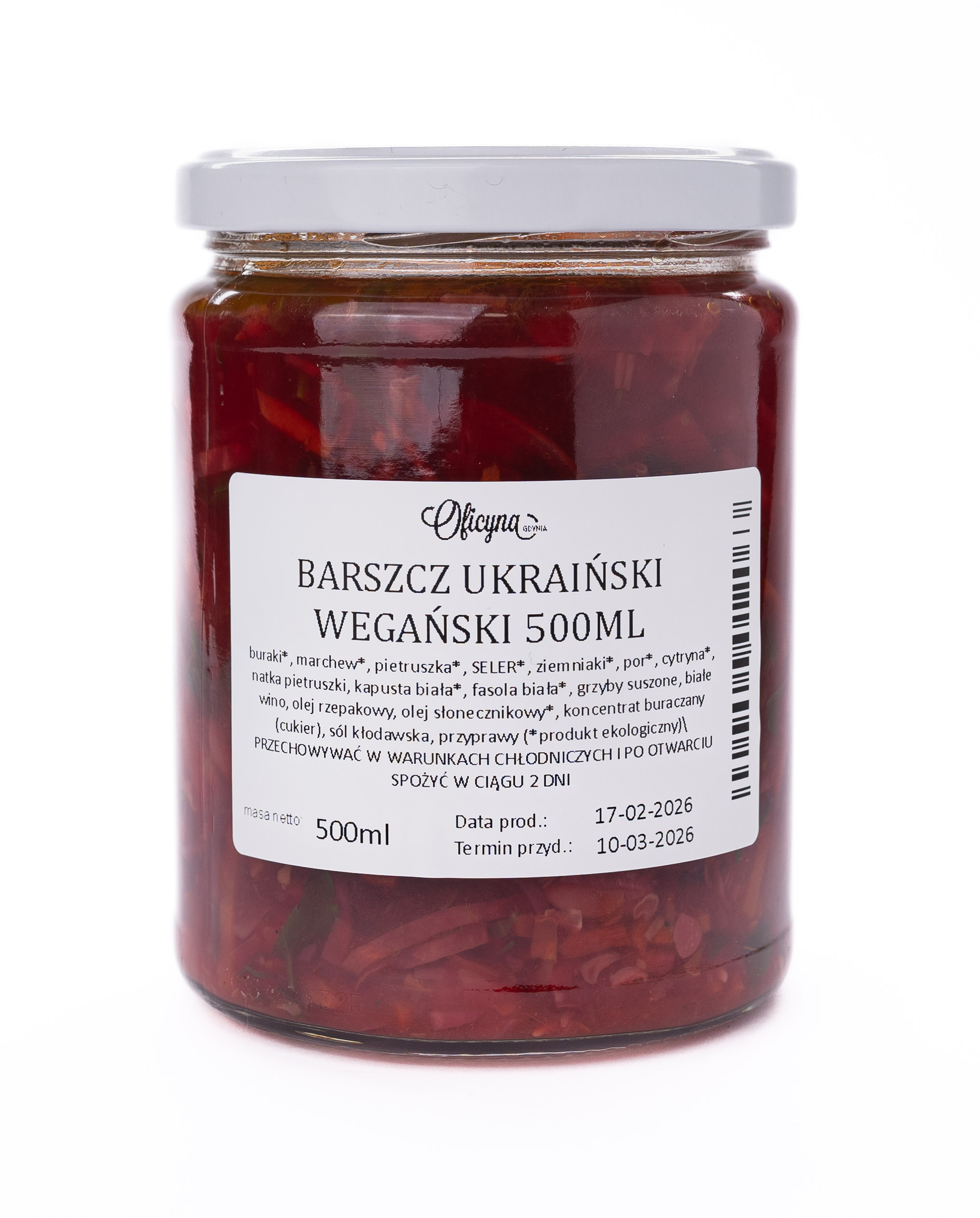 BARSZCZ UKRAIŃSKI WEGAŃSKI 500ML