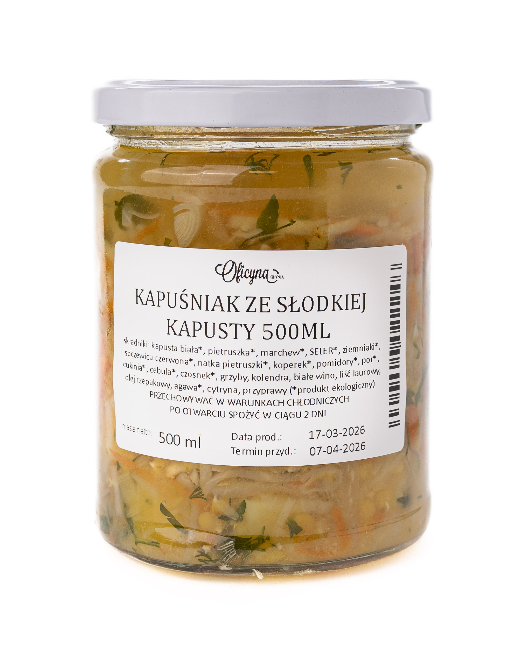 KAPUŚNIAK ZE SŁODKIEJ KAPUSTY