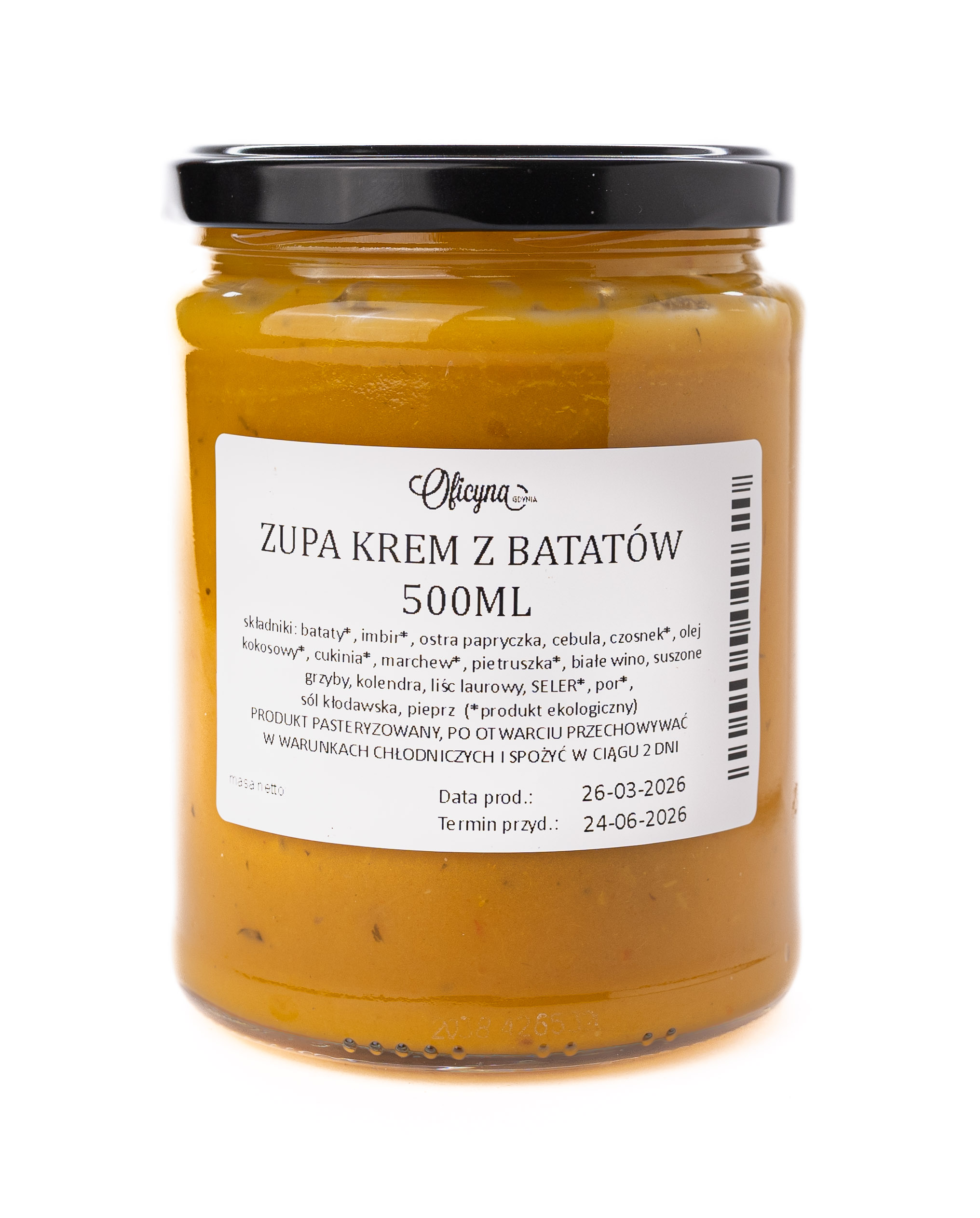 ZUPA KREM Z BATATÓW 500ML