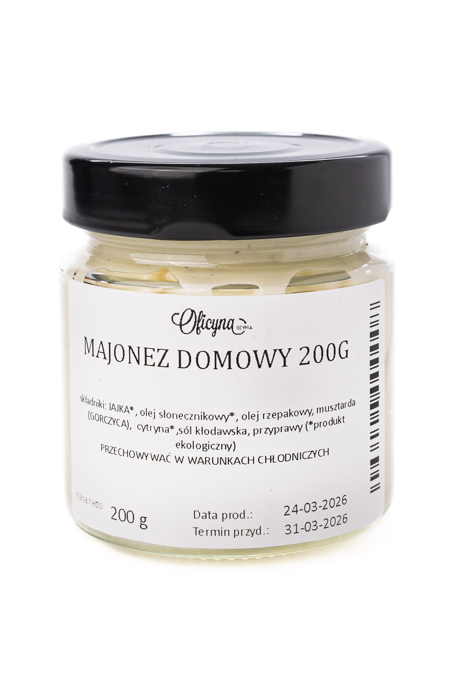 MAJONEZ DOMOWY 200G