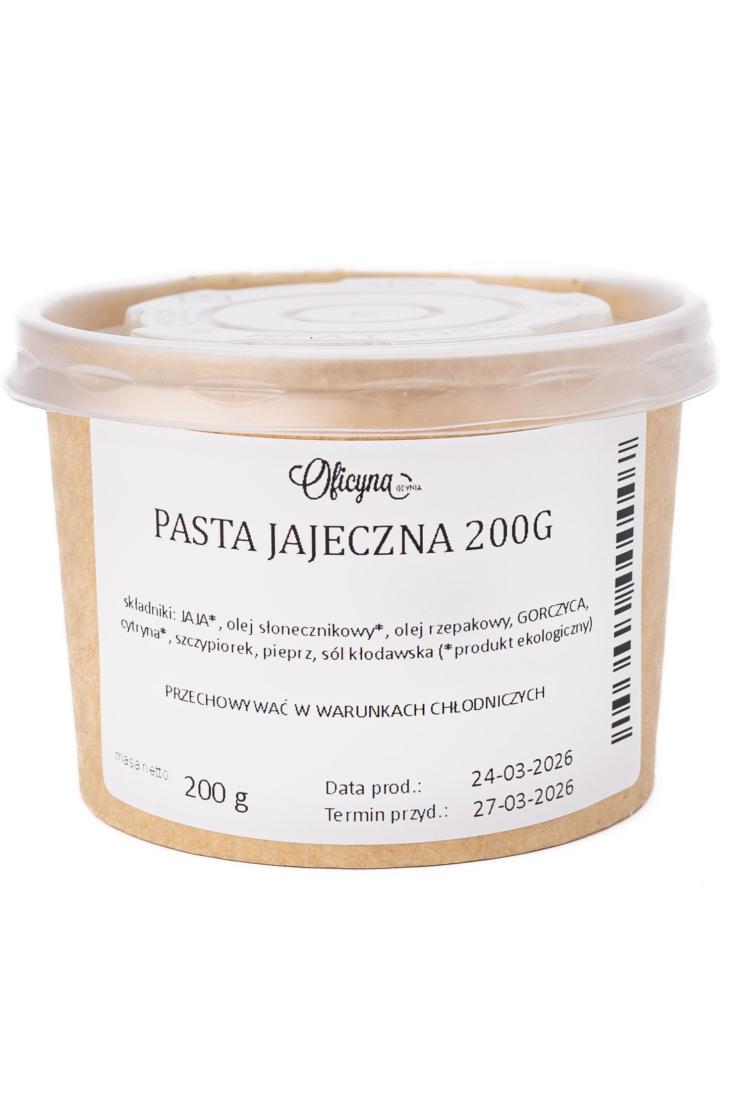 PASTA JAJECZNA 200G