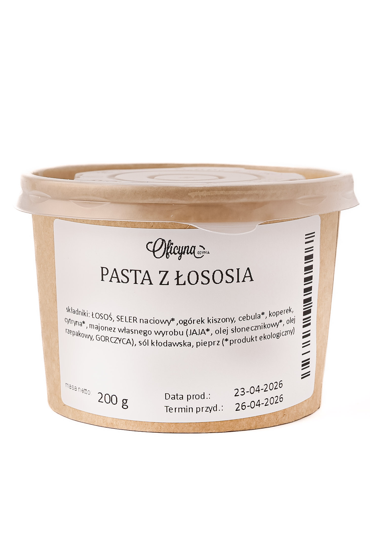 PASTA Z ŁOSOSIA
