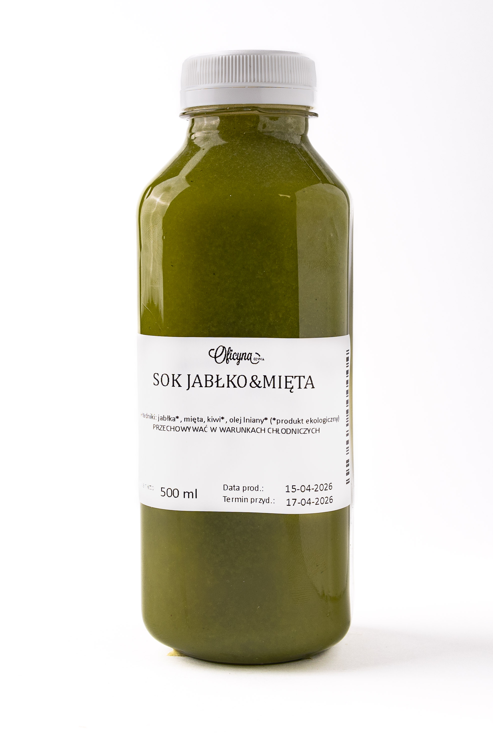 SOK JABŁKO&MIĘTA 