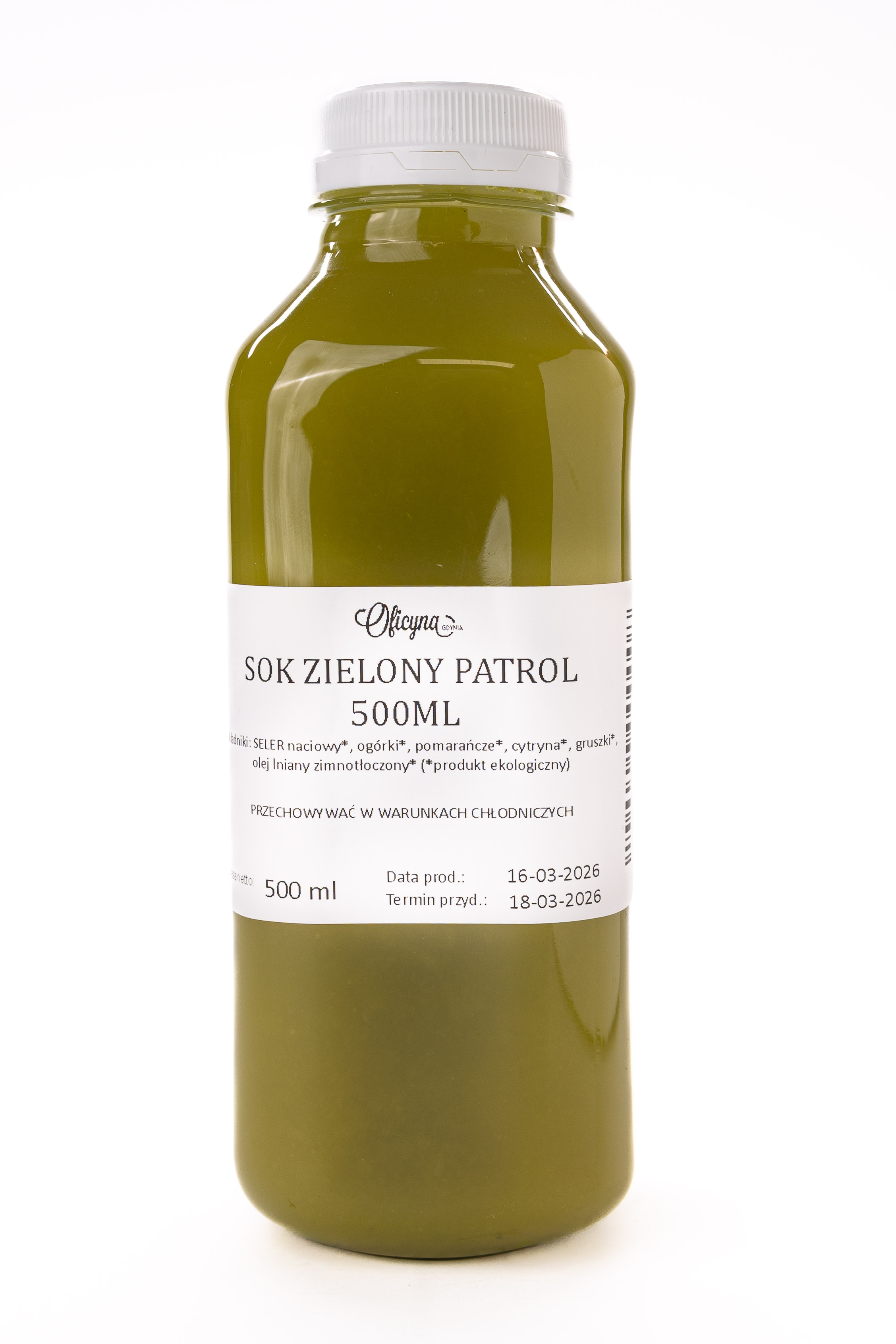 SOK ZIELONY PATROL 500ML