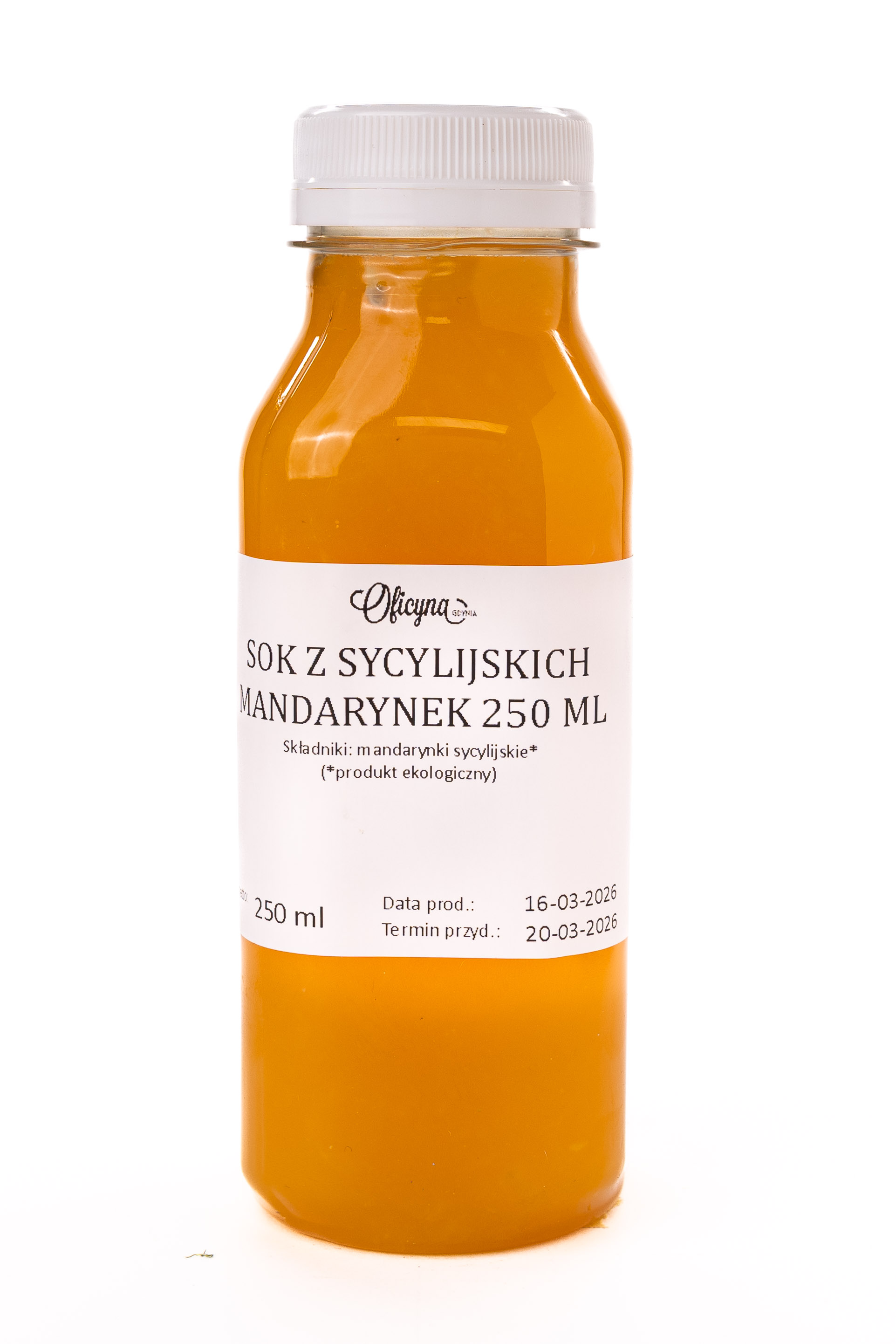 SOK Z SYCYLIJSKICH MANDARYNEK 250 ML
