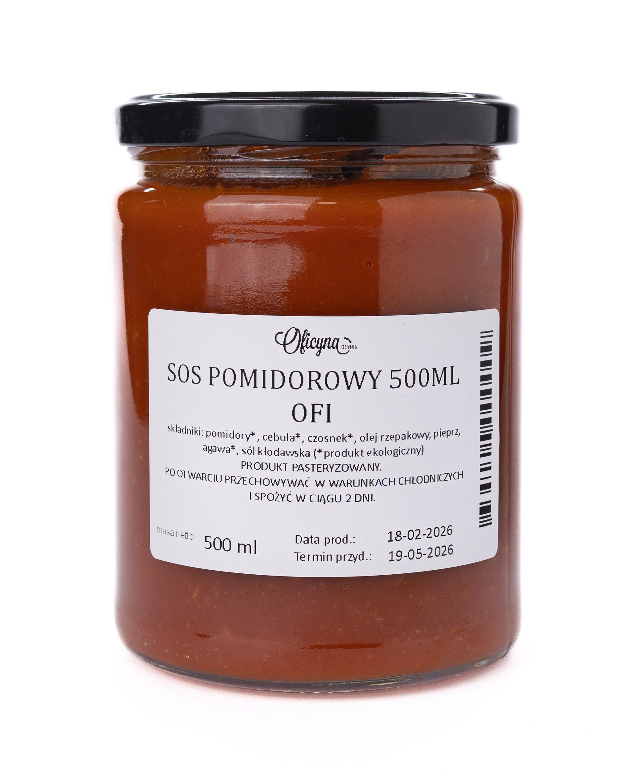 SOS POMIDOROWY 500ML
