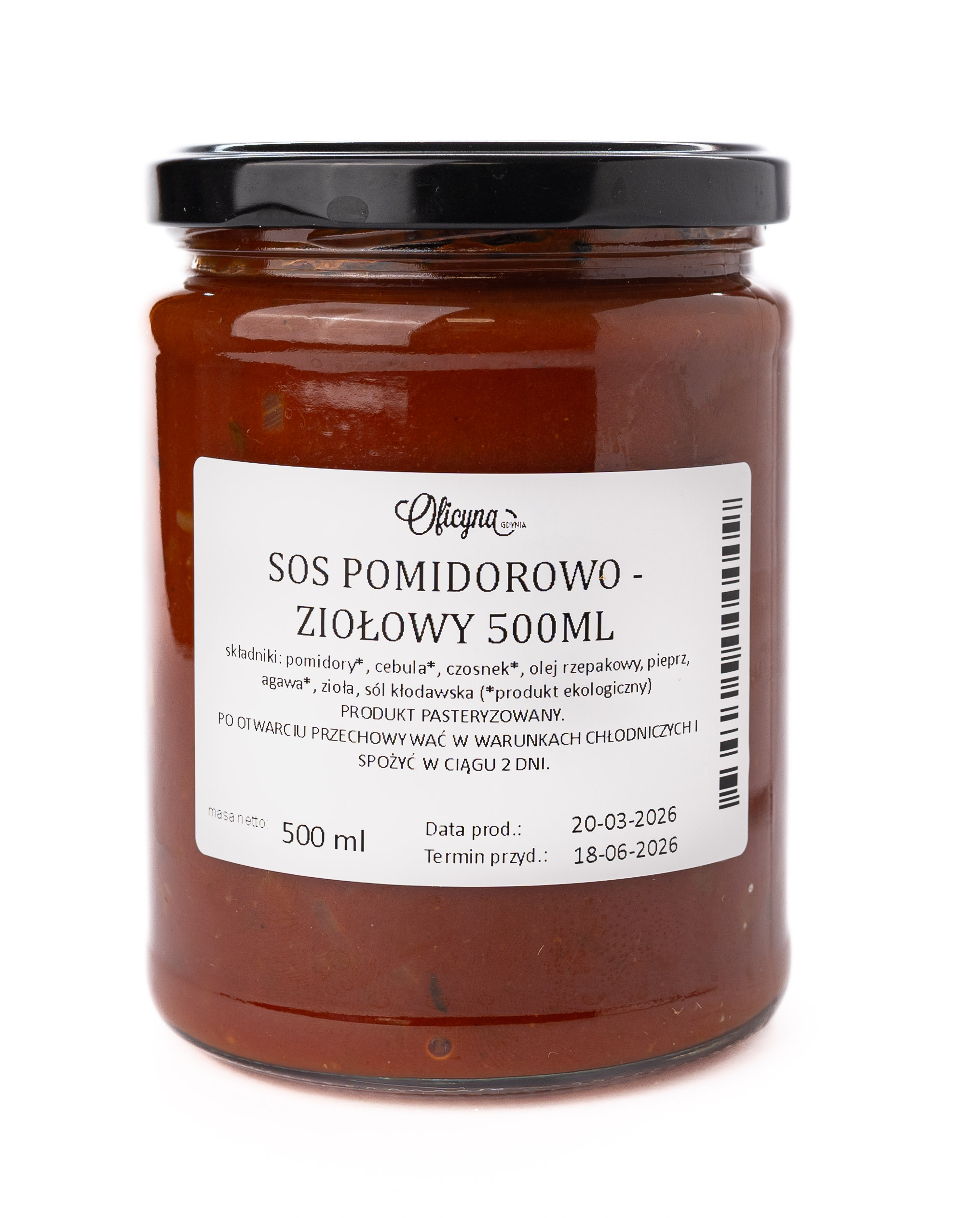 SOS POMIDOROWO - ZIOŁOWY