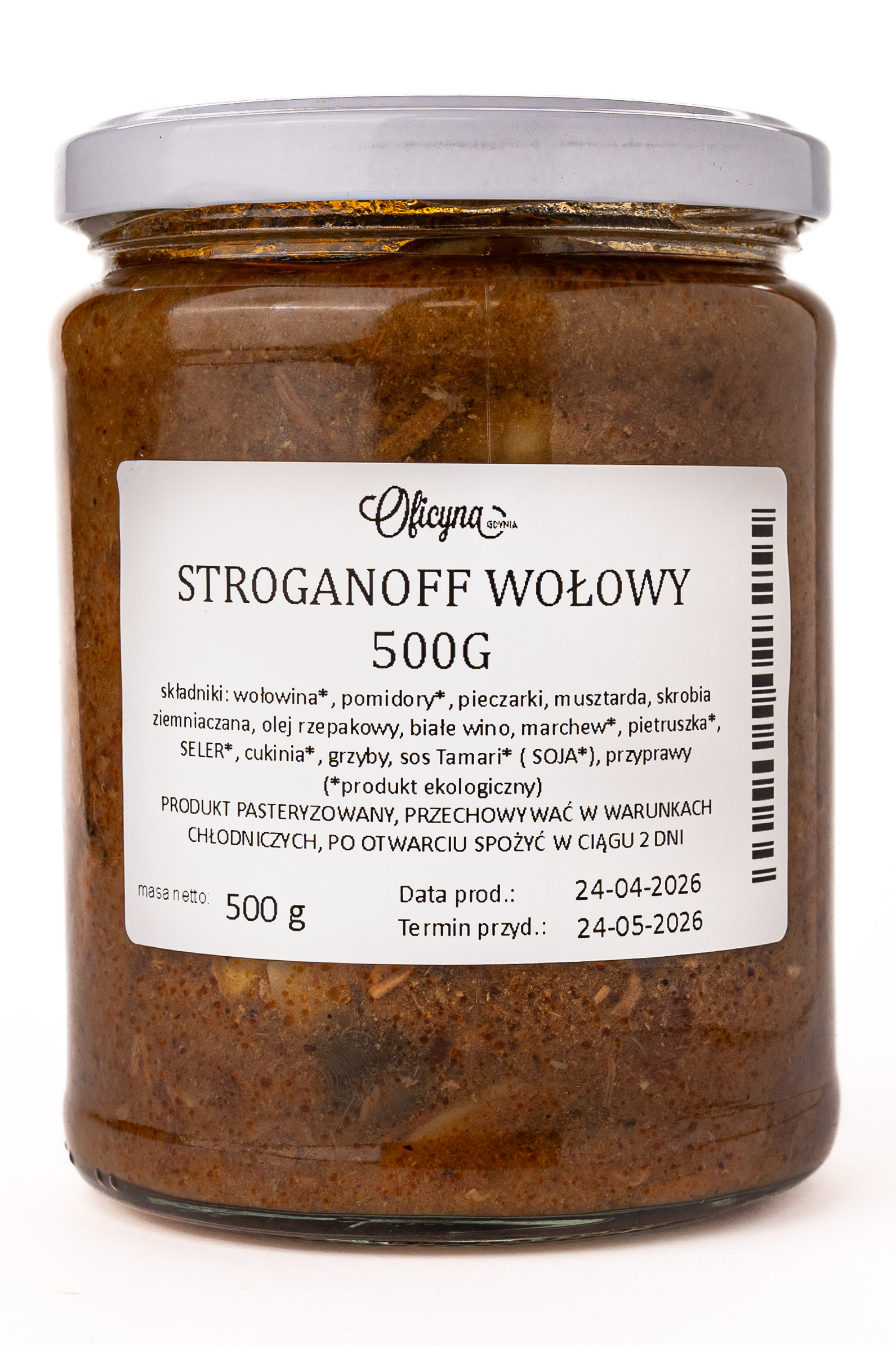 STROGANOFF WOŁOWY 500G