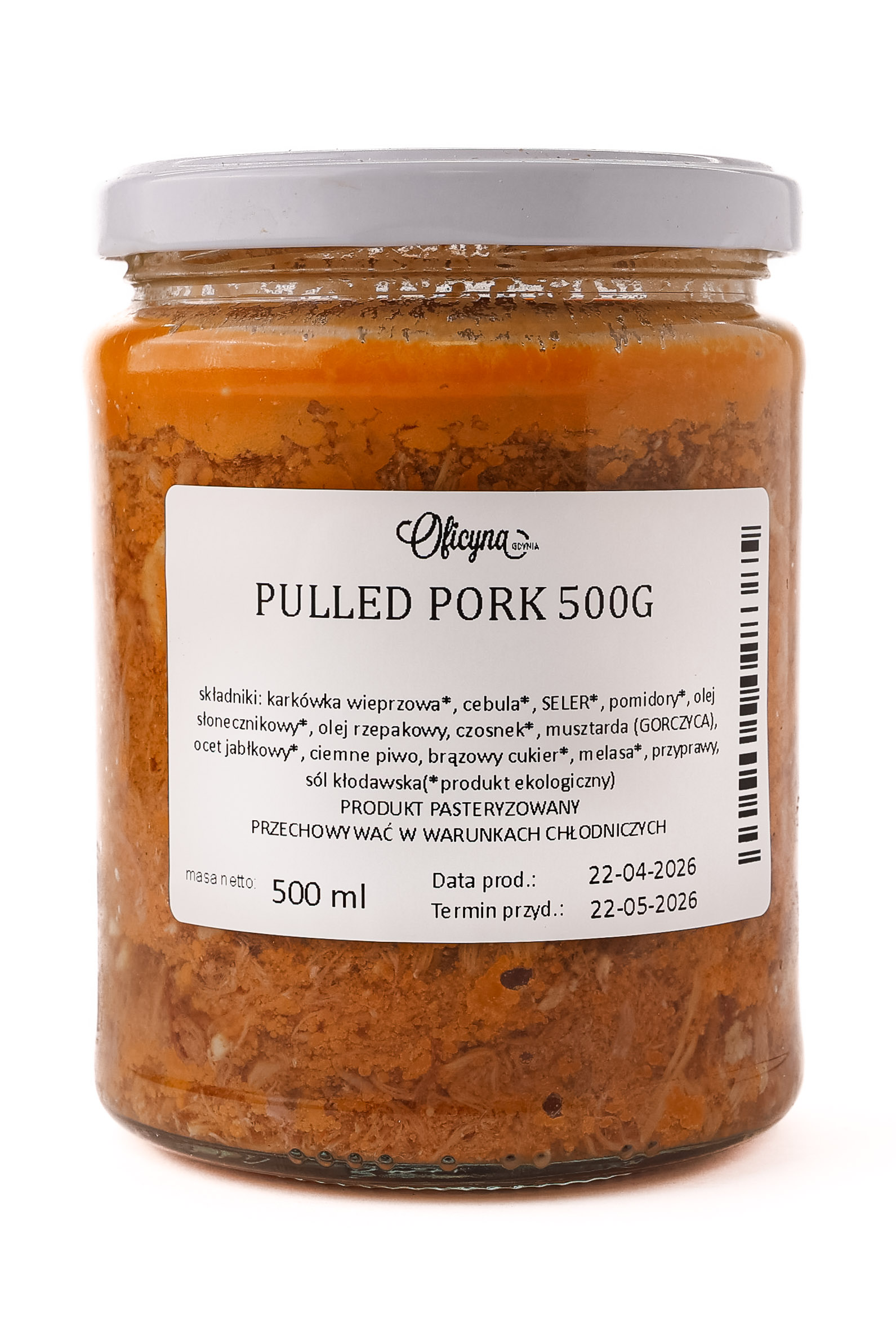PULLED PORK 500G 