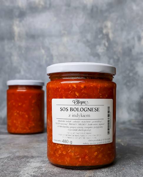 SOS BOLOŃSKI Z INDYKIEM 480G