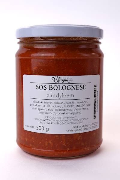 SOS BOLOŃSKI Z INDYKIEM 480G