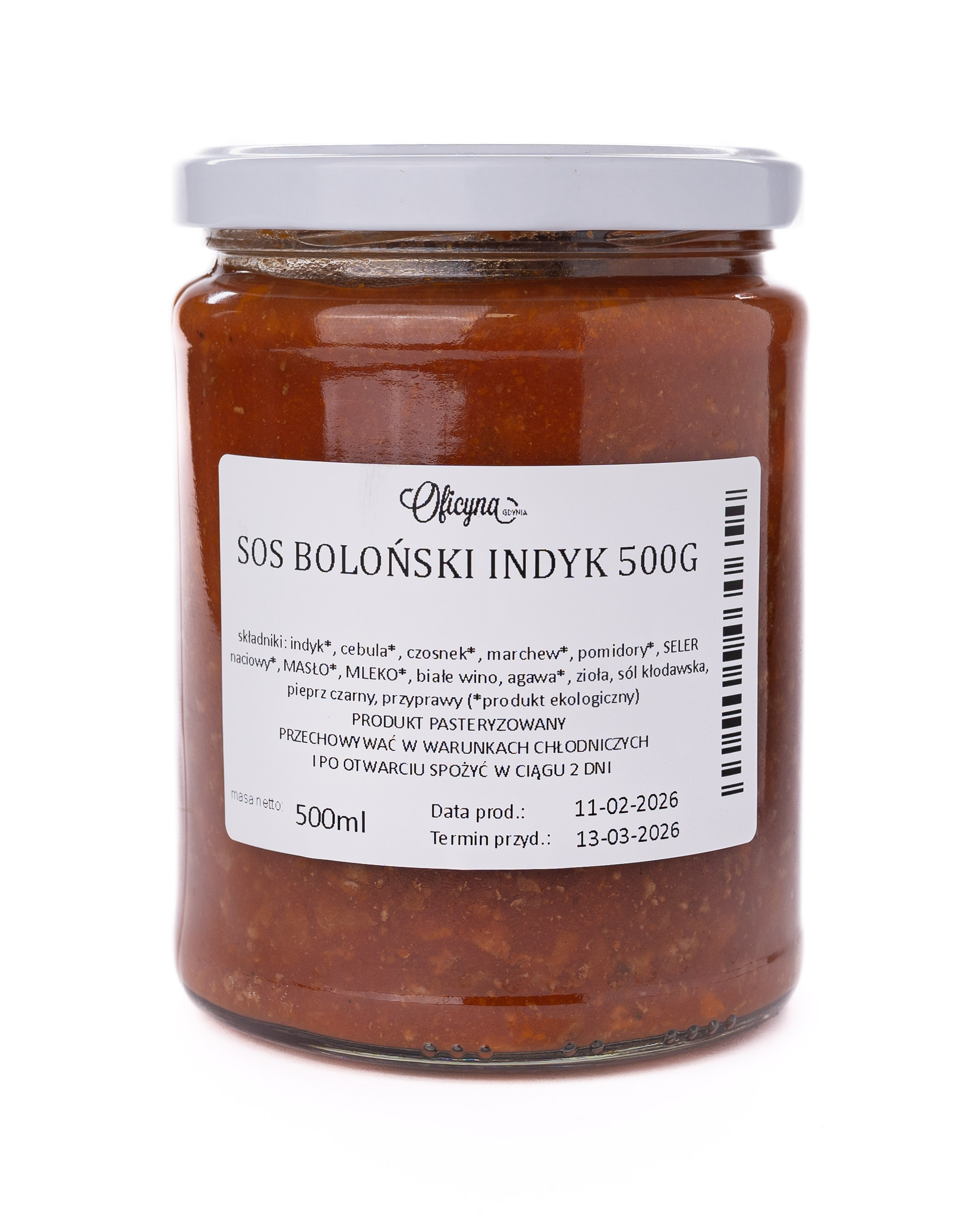 SOS BOLOŃSKI Z INDYKIEM 480G