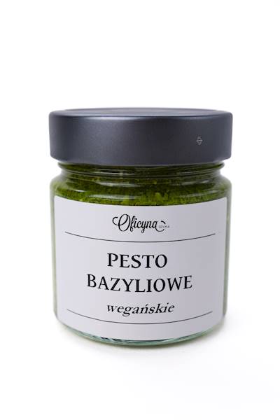 PESTO BAZYLIOWE WEGAŃSKIE 200G