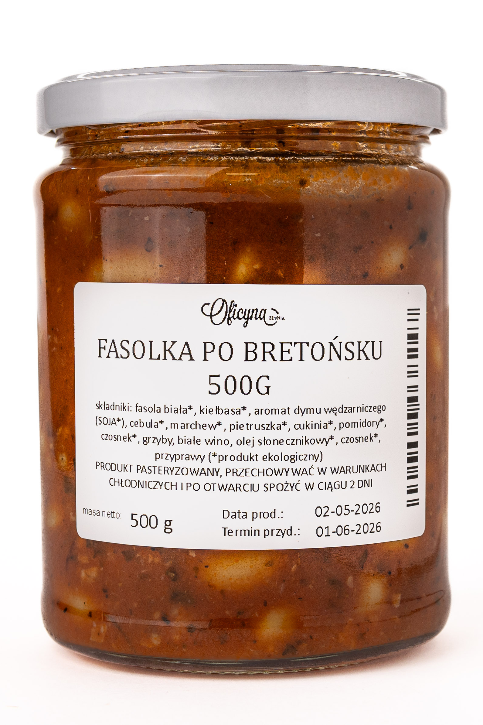 FASOLKA PO BRETOŃSKU 500G