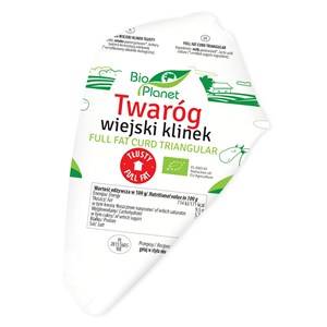 TWARÓG WIEJSKI KLINEK TŁUSTY BIO PLANET (KG)