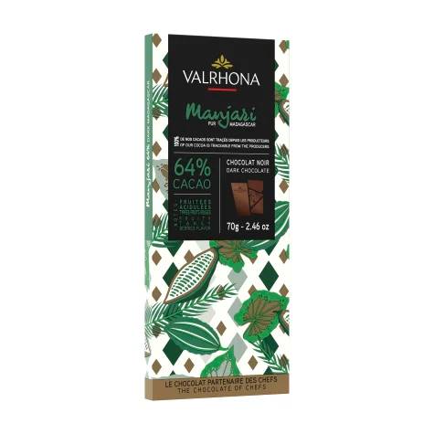 CZEKOLADA VALRHONA MANJARI 64% 70G