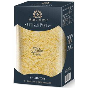 MAKARON SEMOLIN 8-JAJ KRAJANKA 200G BARTOLINI