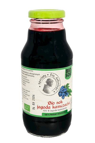 SOK Z JAGODY KAMCZACKIEJ BIO 330ML SPECJAŁY
