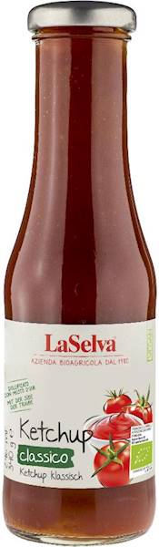 KETCHUP KLASYCZNY BIO 340G LASELVA