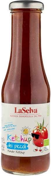 KETCHUP DLA DZIECI BIO 340G LASELVA 
