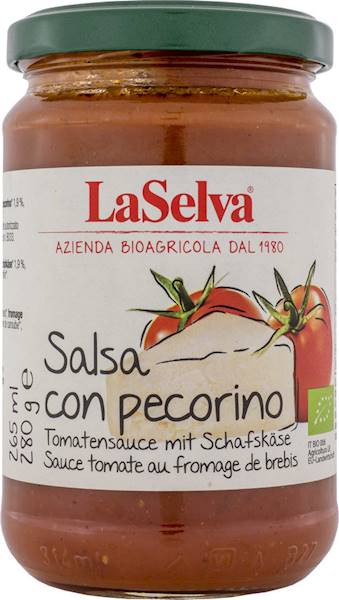 SOS POMIDOROWY Z PECORINO BIO 280G LASELVA