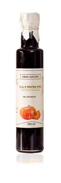 OLEJ Z PESTEK DYNI 250ML SMAK NATURY