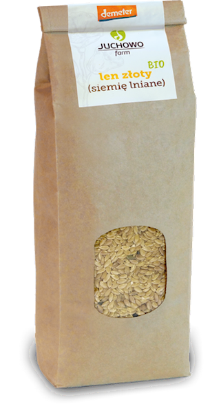 LEN ZŁOTY 500G BIO JUCHOWO