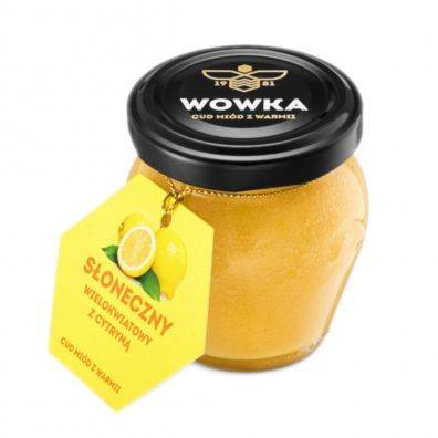 MIÓD RZEPAKOWY Z CYTRYNĄ 260G WOWKA