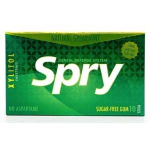 GUMA DO ŻUCIA Z KSYLIT BEZGL 10 SZTUK SPRY