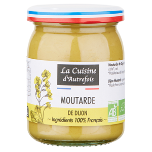 MUSZTARDA DIJON BIO 215 g LA CUISINE D AUTREFOI
