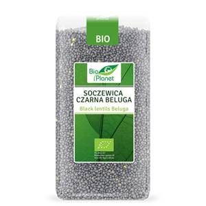 SOCZEWICA CZARNA BELUGA BIO 500 g BIO PLANET