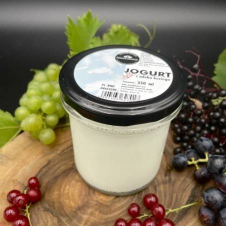 JOGURT KOZI NATURALNY 350 ML CHRUŚNIAK