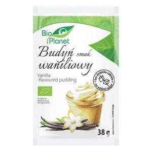 BUDYŃ O SMAKU WANIL Z WANILIĄ BOURBON BIO 38 g BIO PLANET