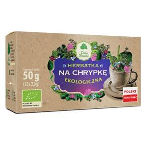 HERBATKA NA CHRYPKĘ BIO SASZ 50 g DARY NATURY