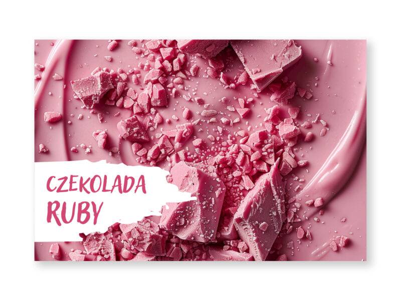 CZEKOLADA RUBY 70 G BESKID CHOCOLATE