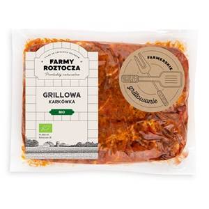 KARKÓWKA MARYNATA GRILL SUROWA 300 G BIO FARMY ROZTOCZA
